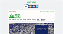 Desktop Screenshot of madinamosqueoldham.org